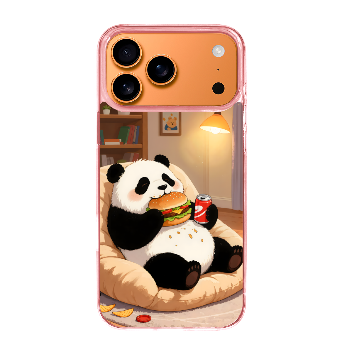 Happy Couch Potato Panda