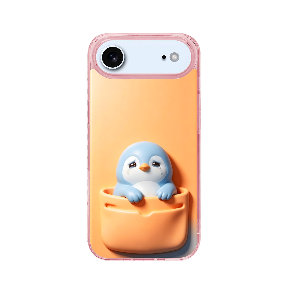 3D Illusion Penguin Phone Case for iPhone 17 Air