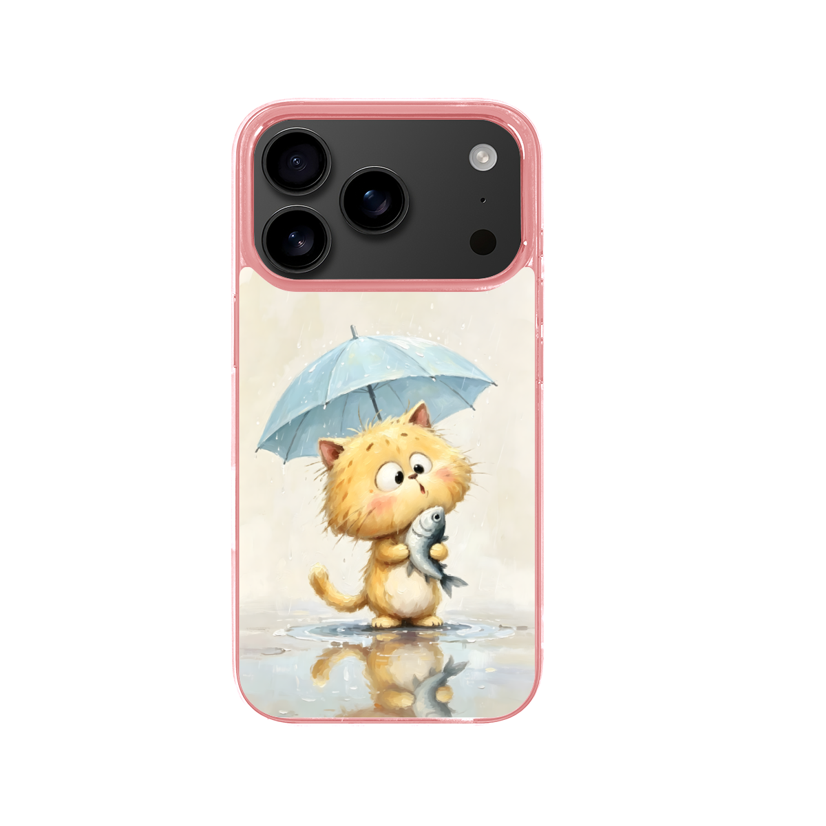 A well-fed cat Phone Case for iPhone 17 Pro
