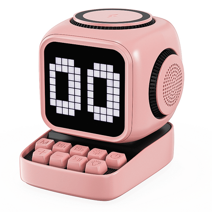 CUSYOU Zenith Station: 5-in-1 Mag-Safe Charging Hub, Hi-Fi Bluetooth Speaker & Sleep Therapy Alarm Clock