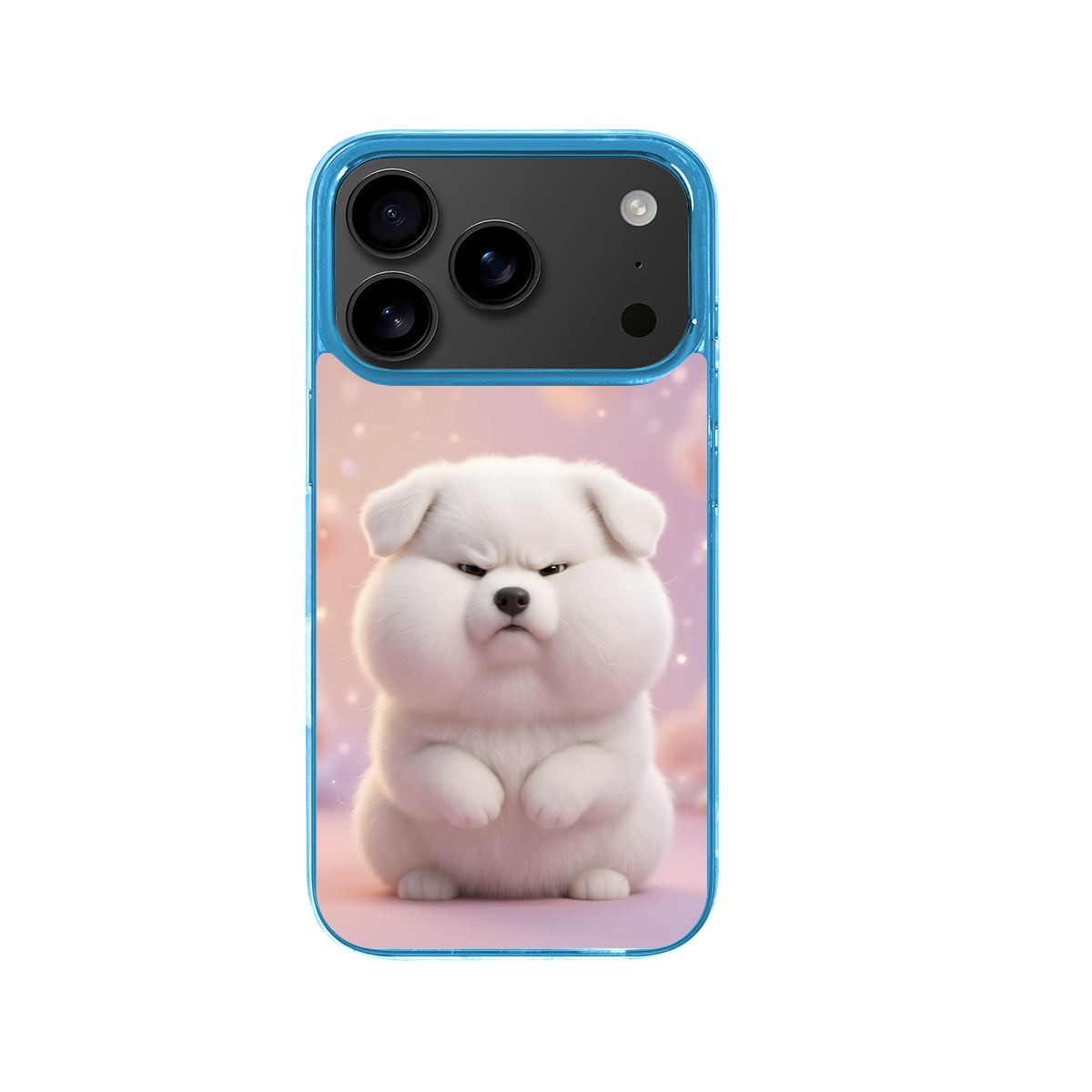 The Puffy Rice-Cake Samoyed - Phone Case for iPhone 17 Pro