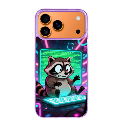 Internet Surfing Hacker Raccoon