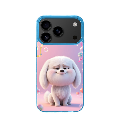The Puffy Rice-Cake Samoyed - Phone Case for iPhone 17 Pro