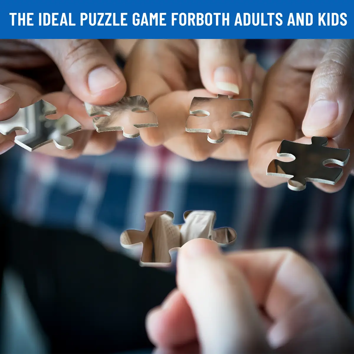 Custom Photo Puzzle - Personalized Wooden Jigsaw Puzzle from Your Picture - Unique Gift for Couples, Anniversary, Family, Birthday