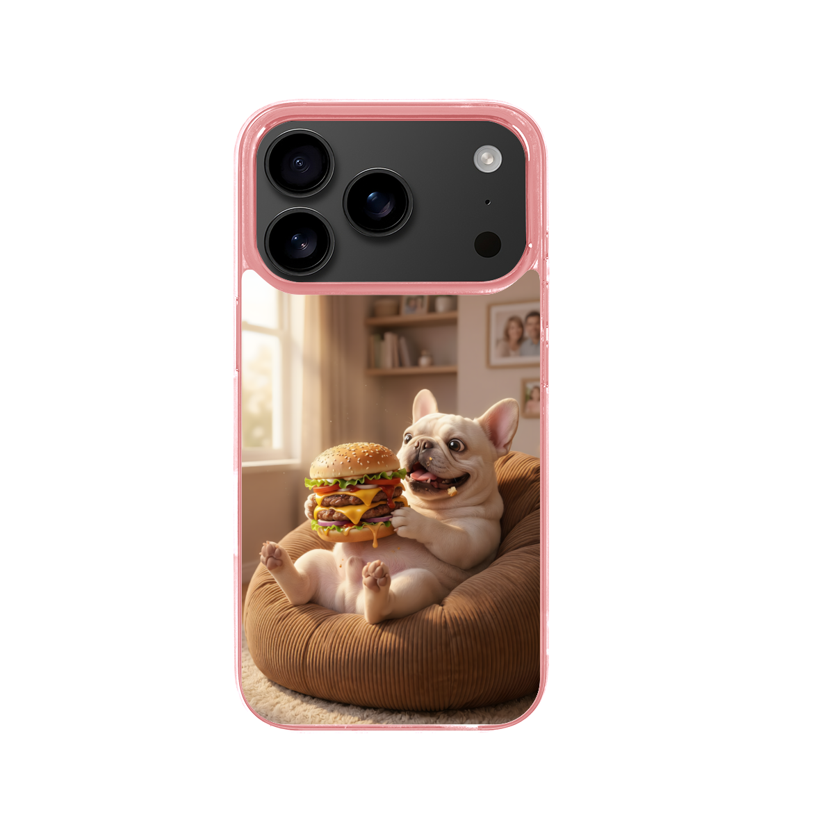 The Carb-Obsessed Chubby Pup - Phone Case for iPhone 17 Pro