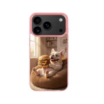 The Carb-Obsessed Chubby Pup - Phone Case for iPhone 17 Pro