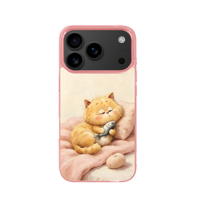 A well-fed cat  Phone Case for iPhone 17 Pro
