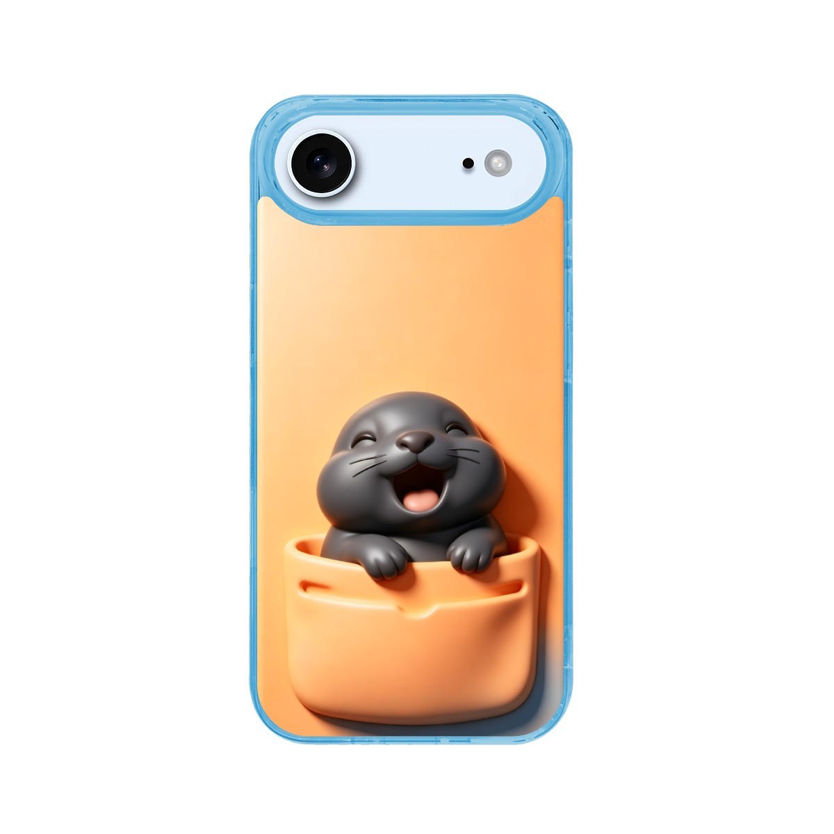 3D Illusion Seal Phone Case for iPhone 17 Air