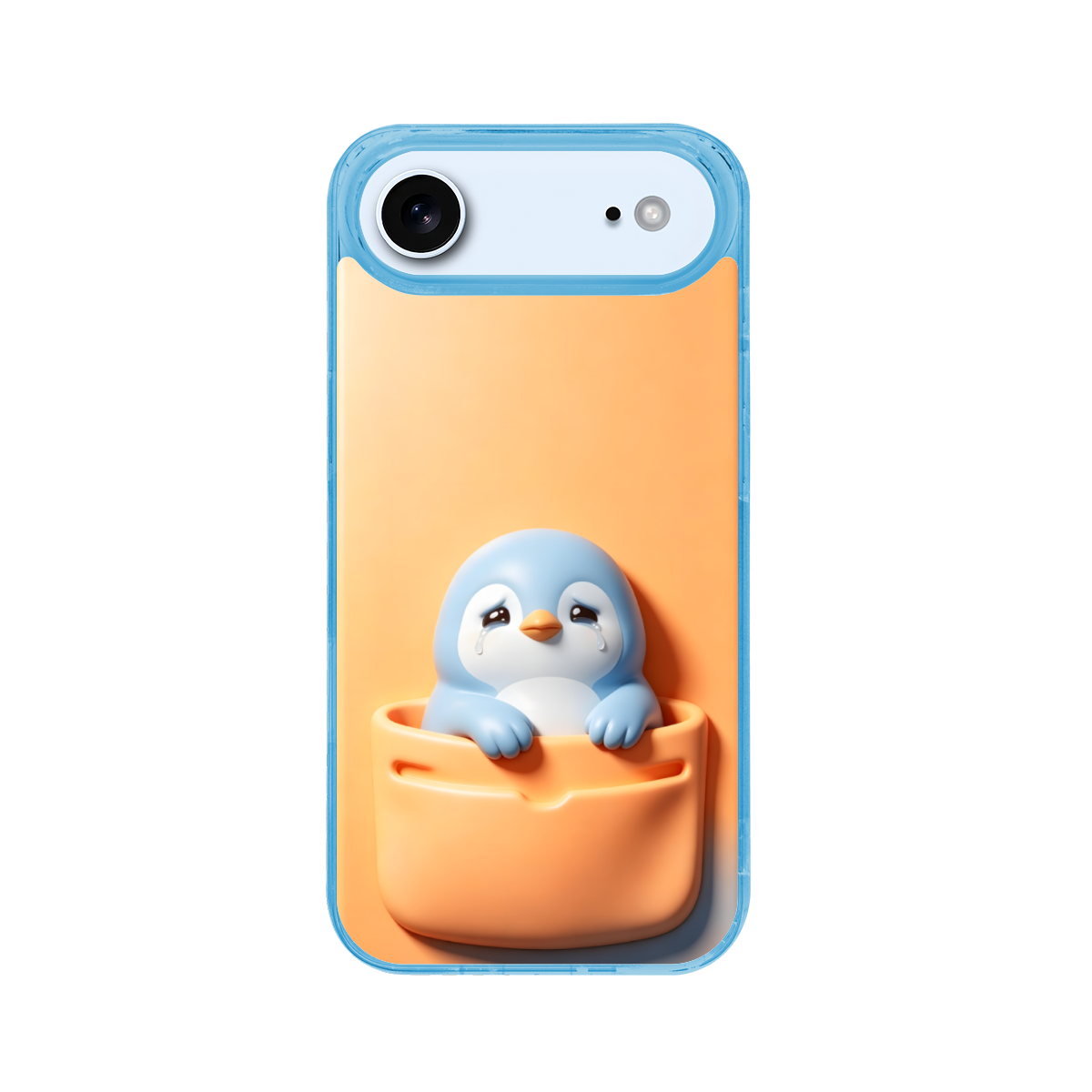 3D Illusion Penguin Phone Case for iPhone 17 Air