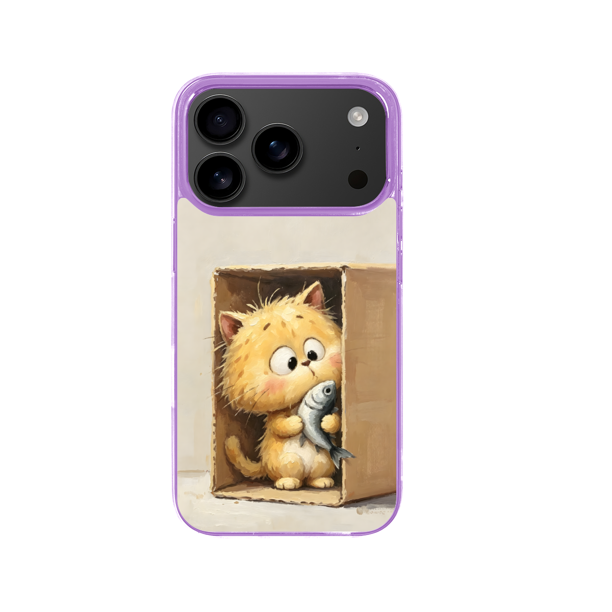 A well-fed cat  Phone Case for iPhone 17 Pro