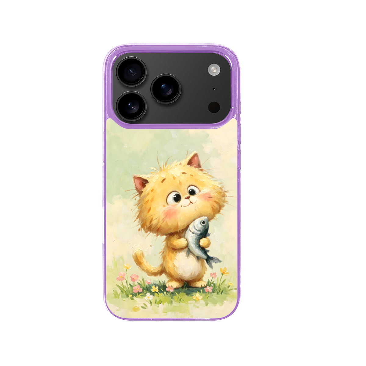 A well-fed cat  Phone Case for iPhone 17 Pro