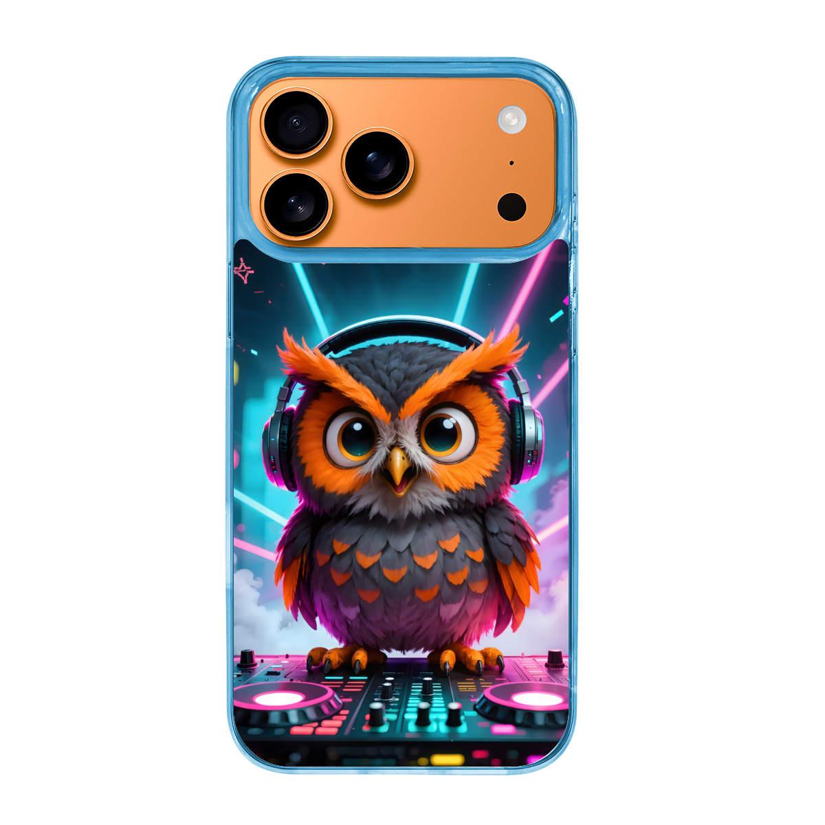 Cyberpunk DJ Owl