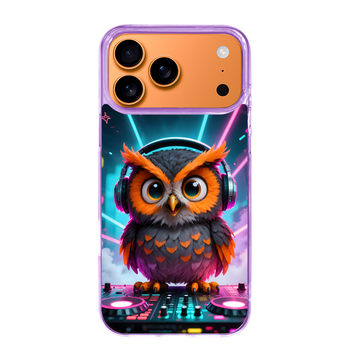 Cyberpunk DJ Owl